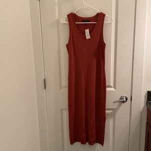NWT Banana Republic Burnt Orange Sweater Dress